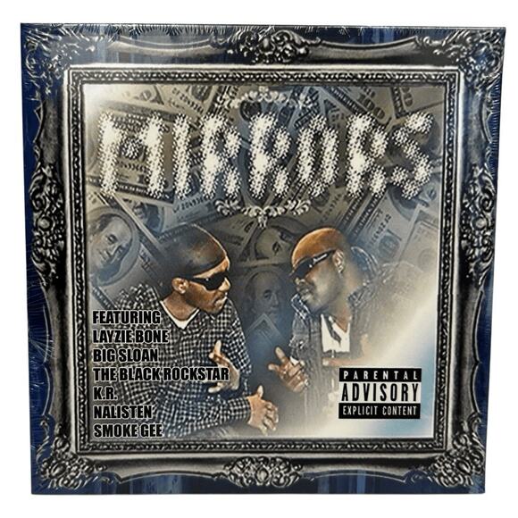 Mirrors CD Layzie Bone Big Sloan The Black Rockstar Smoke Gee RARE Sealed 2013 - Picture 2 of 7